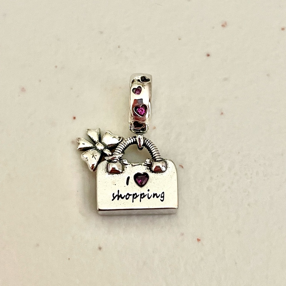 Shopping Purse Bracelet Charm